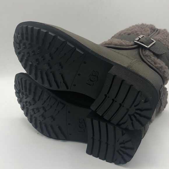 UGG Blayre Slate Boot IVE Sheepskin Leather Boot - Picture 7 of 8